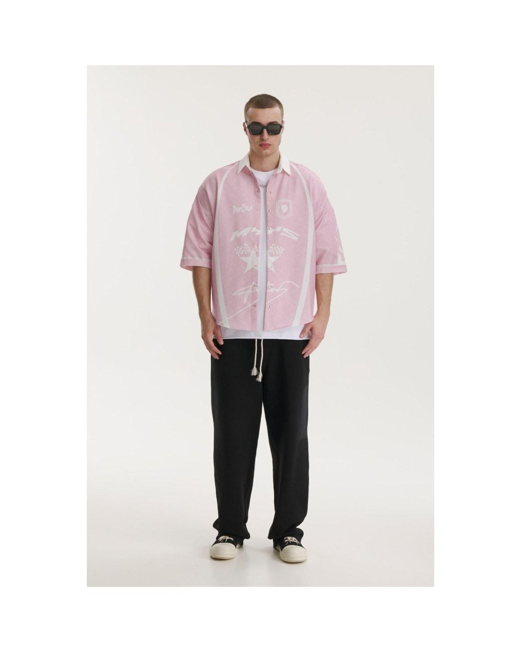 mysimplicated Pink Pop Cola Shirt for men