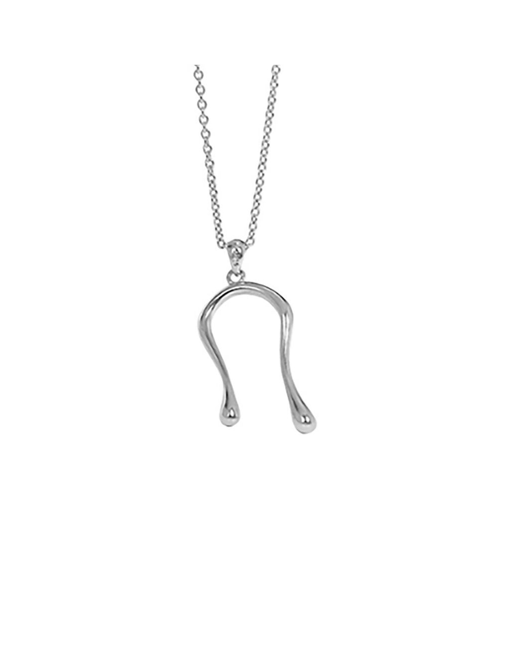 Janus Edinburgh Metallic Sterling Water Liquid Droplets Morar Necklace