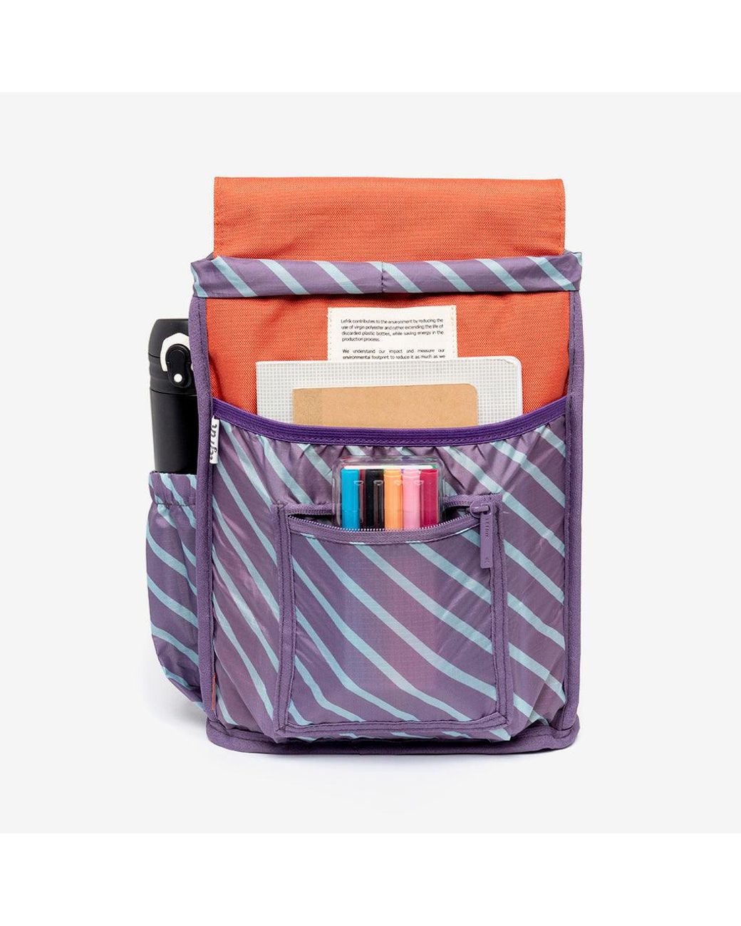 Lefrik Orange Kaut Mini Backpack