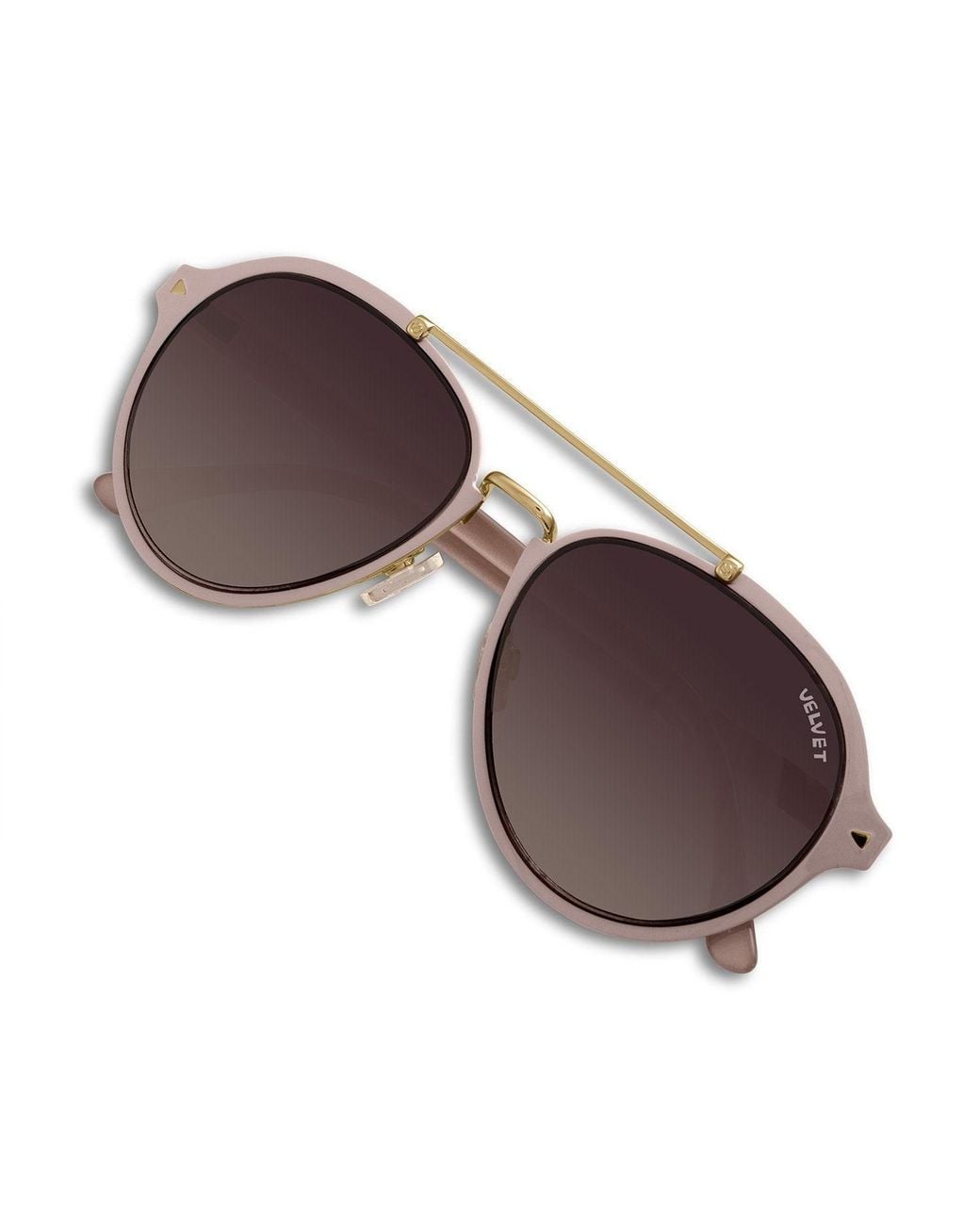 Velvet Eyewear Brown Aviator Sunglass Style