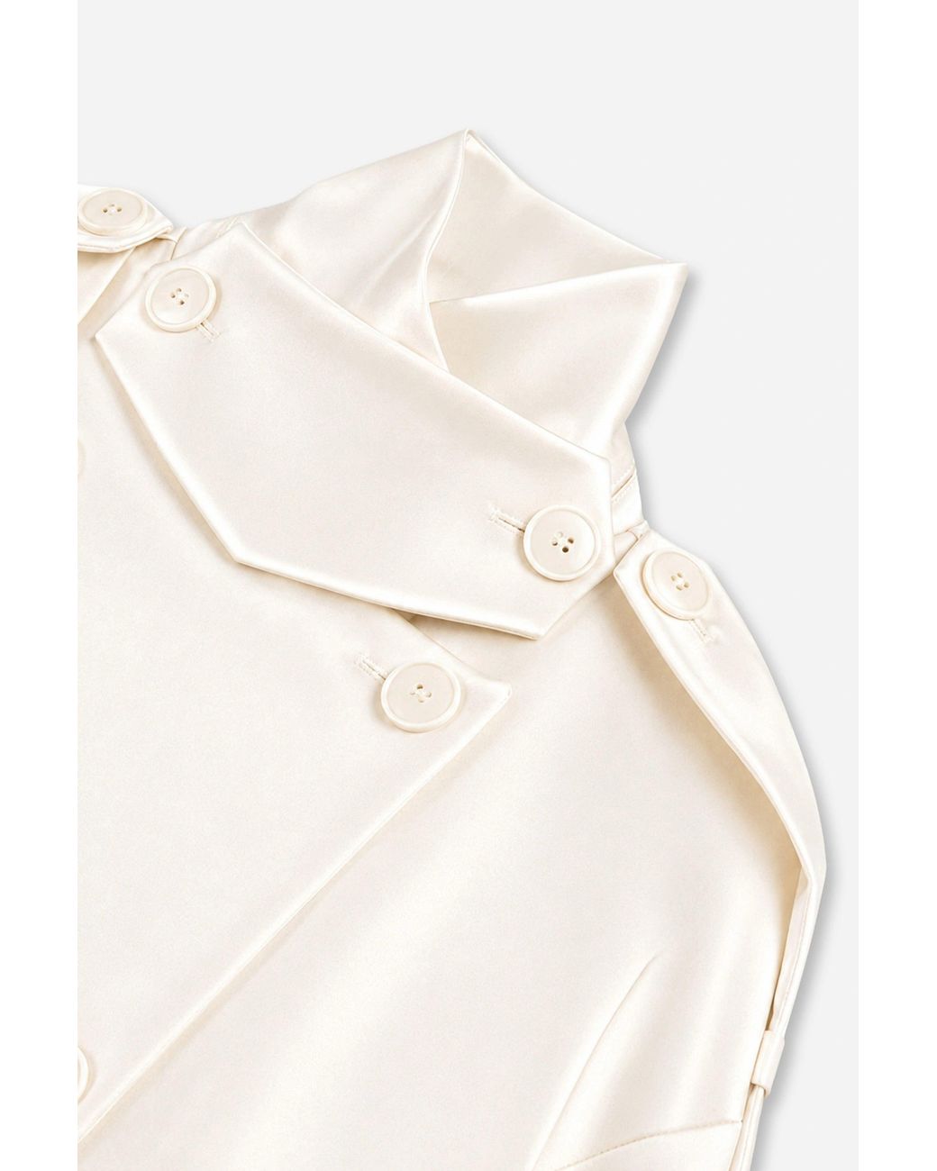 Nocturne Natural Neutrals Oversized Double Breasted Trench Coat