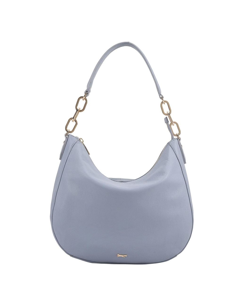 Paul Costelloe Blue Bisbee Leather Shoulder Bag