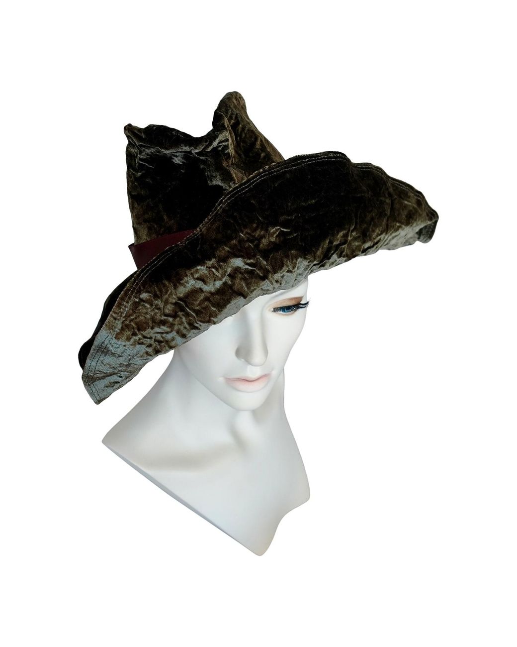 Romer Millinery Black Morphy Moldable Fedora