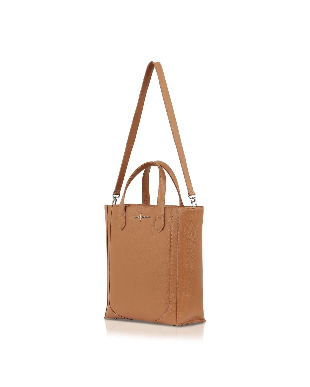 Luis Steven Brown Tall Office Tote