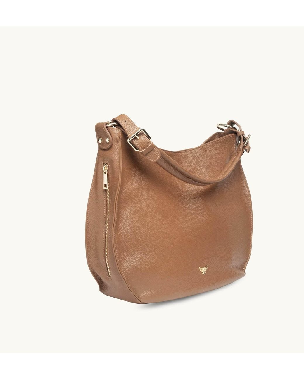 Apatchy London Brown The Harriet Tan Leather Bag