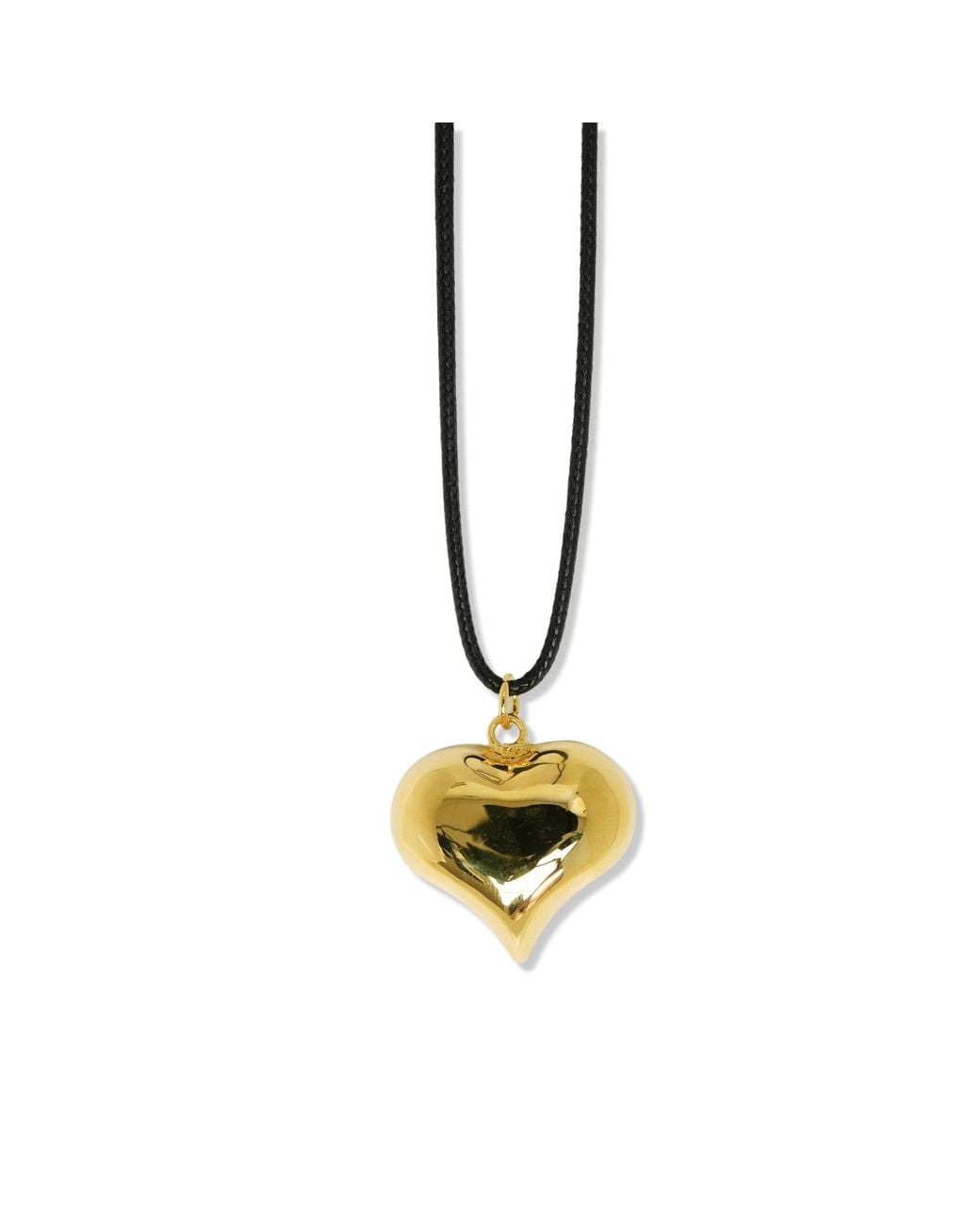 Argento Vivo Metallic Cuore Necklace