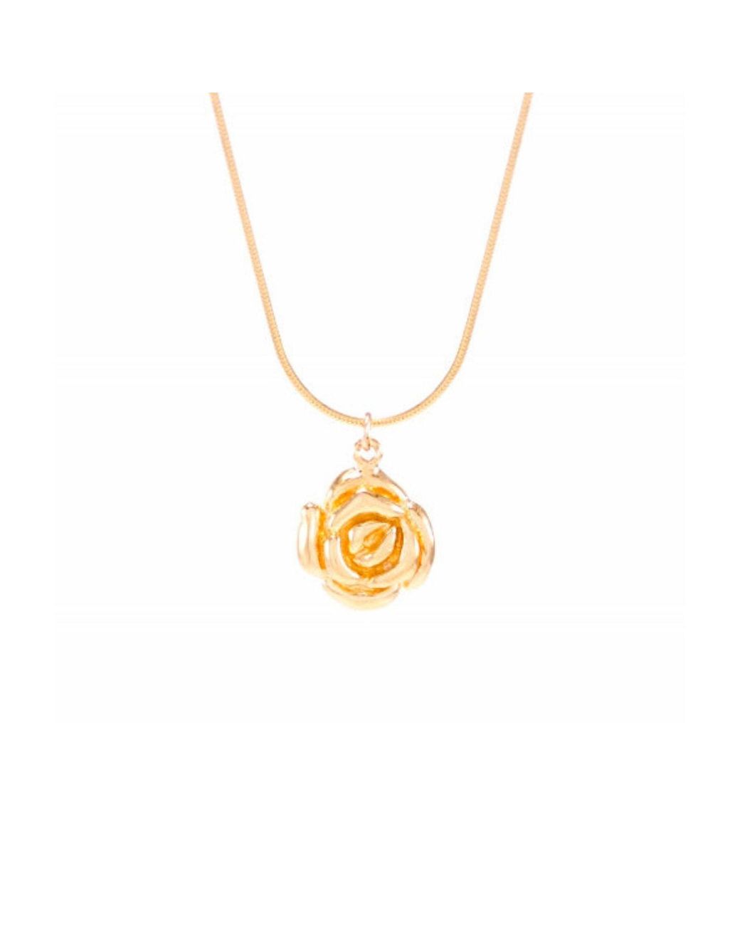 Seven Saints Metallic Mystic Rose Adjustable Necklace, As Seen On Olivia Culpo