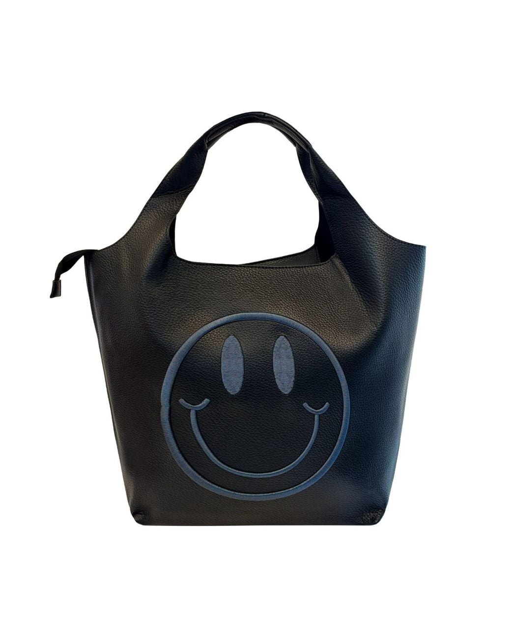 Lilly Loves Black Smiley Shoulder Bag