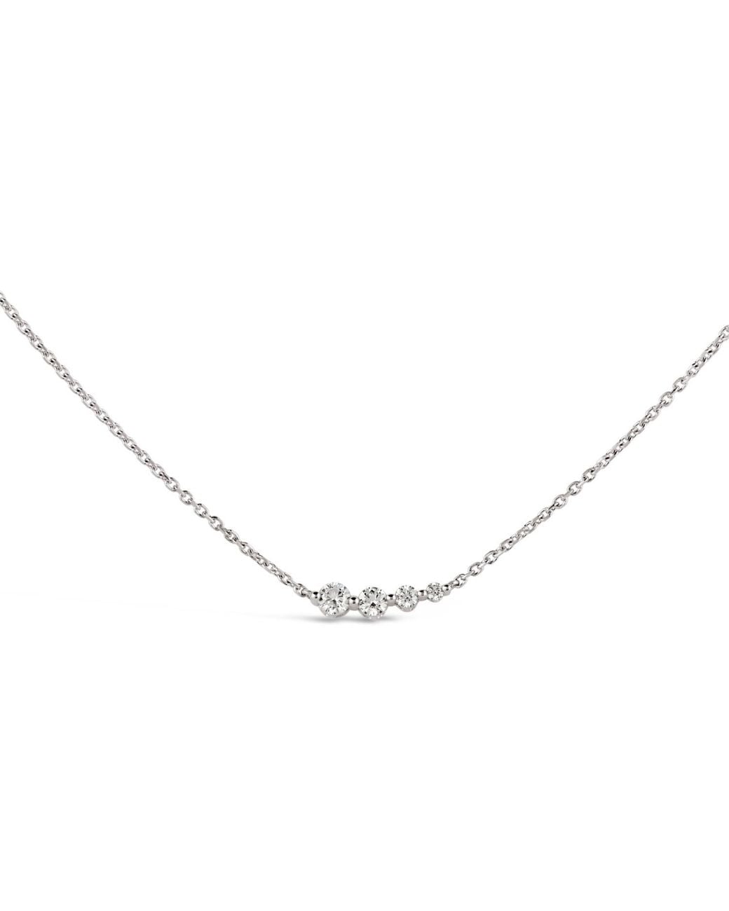 Dinny Hall Metallic Shuga Tapering Scoop Necklace
