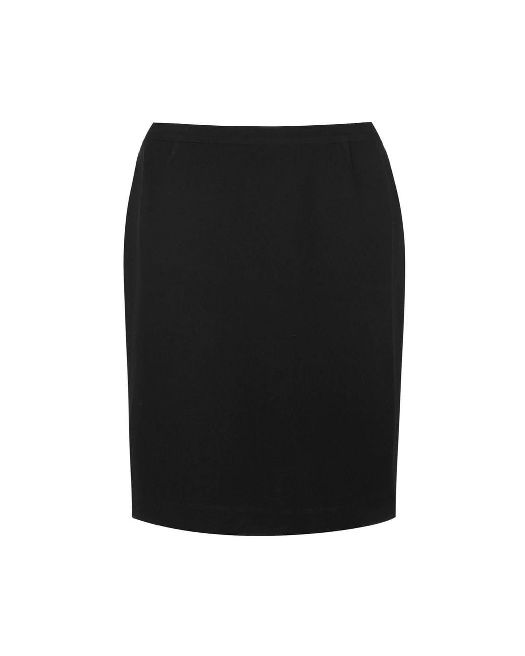Conquista Black Winter Pencil Skirt Woven Lined