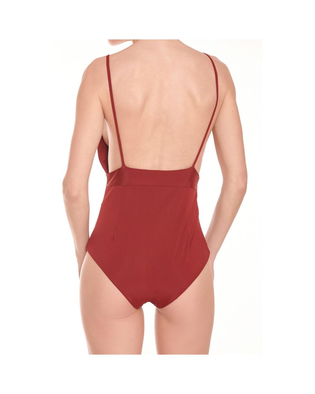 Rive & Rituel Red Micaela Bordeaux One Piece