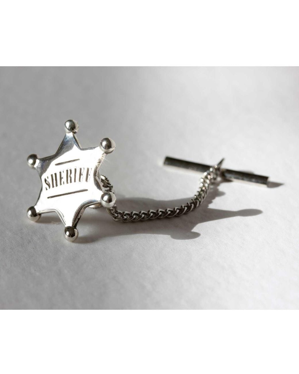 Lee Renee Metallic Sheriff Badge Lapel Pin – for men
