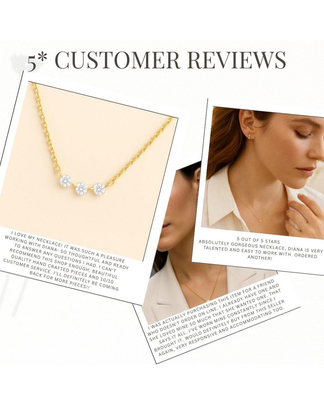 Lily Flo Jewellery Metallic Pear Cut Diamond Sleeper Hoops