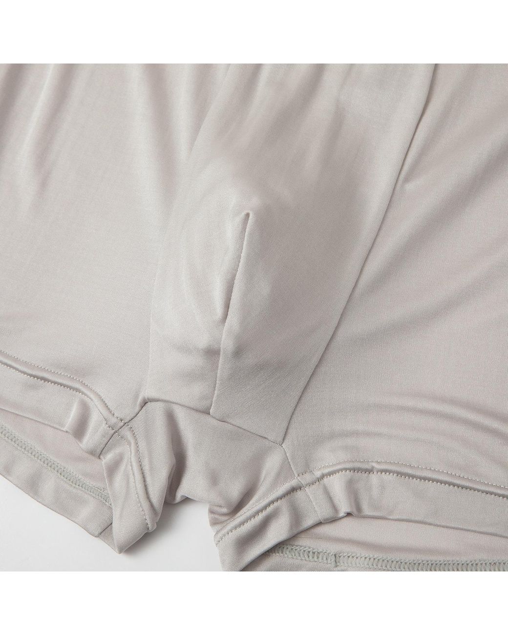 Soft Strokes Silk Gray Set Of Two Knitted Silk Trunks for men