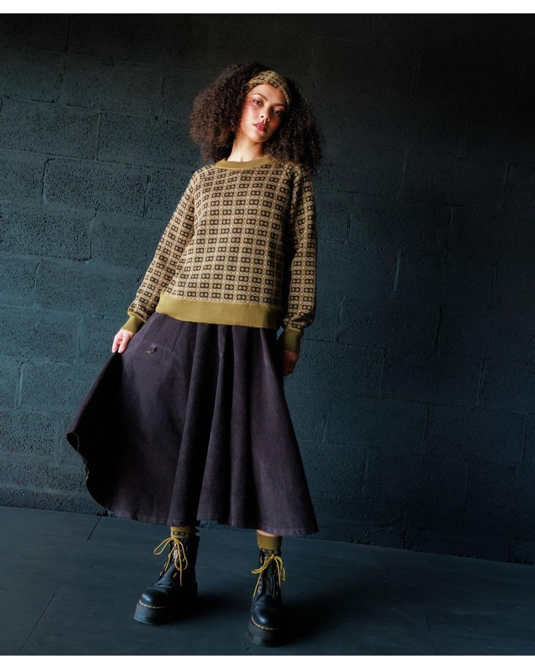 Mabli Green Brae Pullover