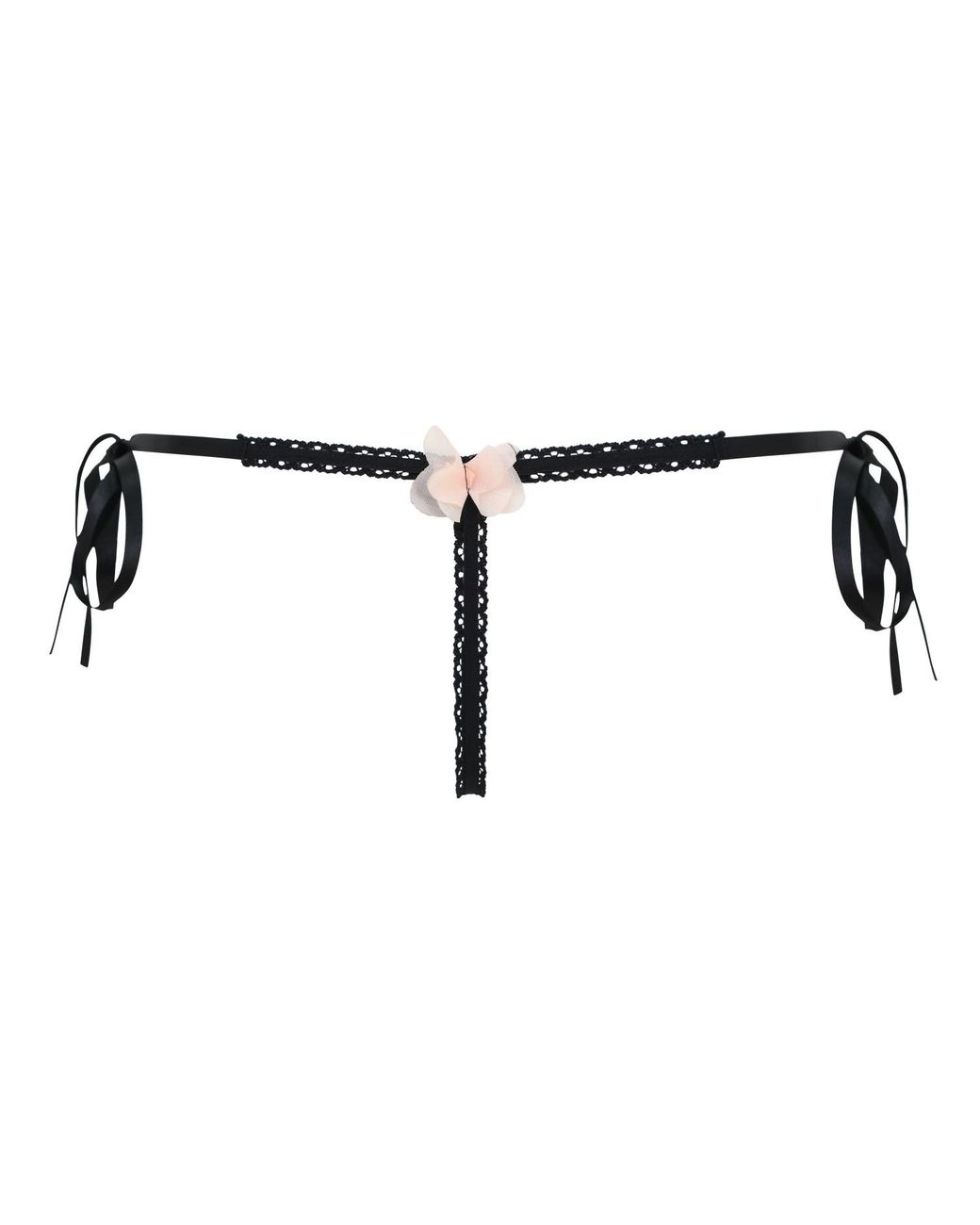 Belle -et-BonBon Natural Fifi Petal Thong