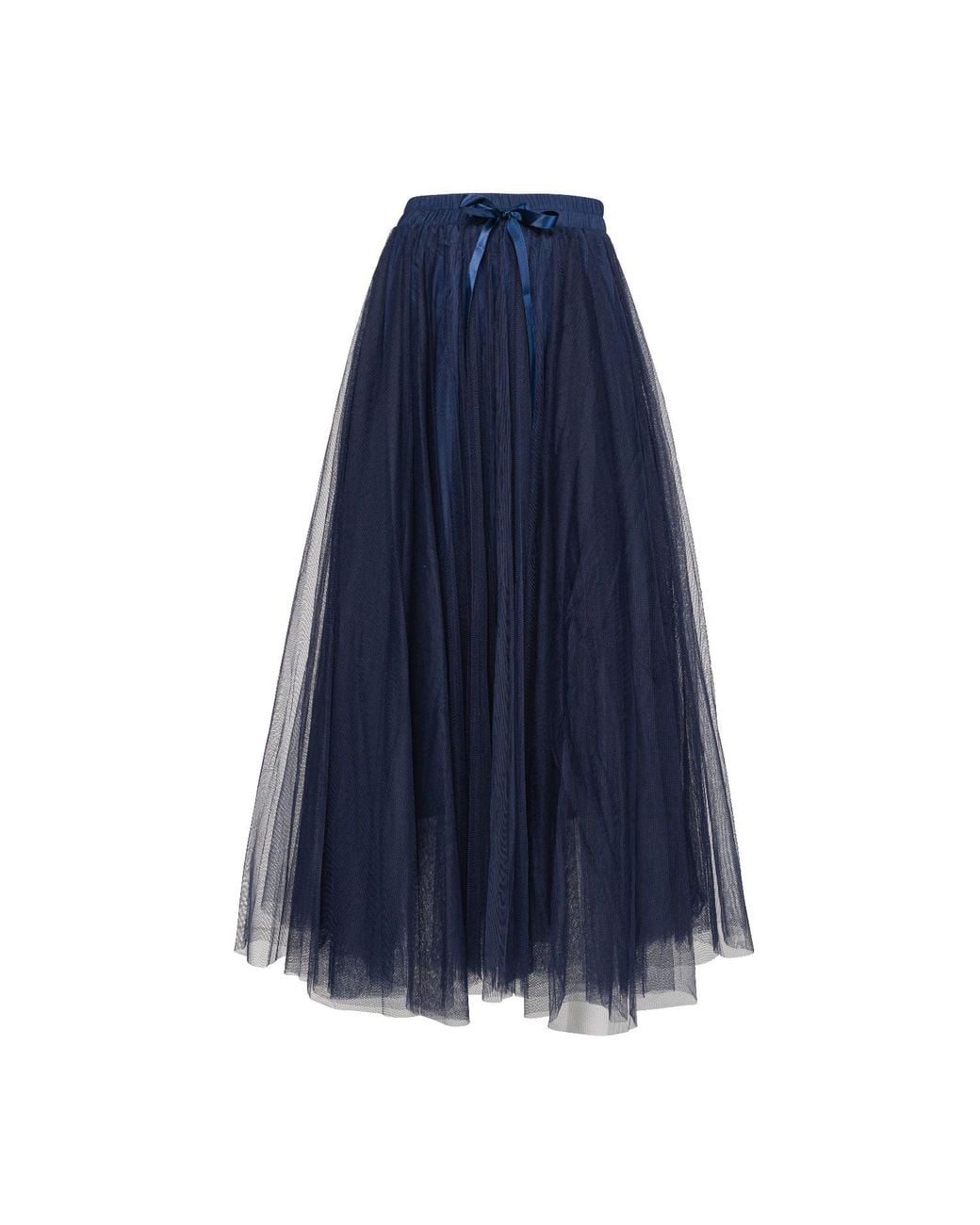 Tantra Spain Sl Blue A-Line Tulle Skirt With Elastic Waistband