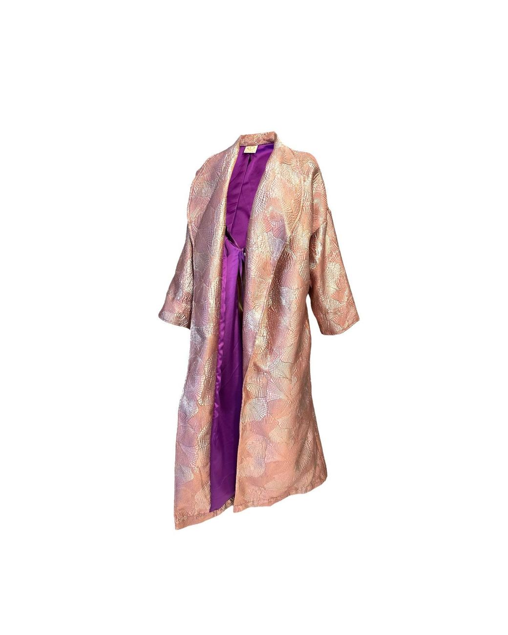 Julia Clancey Pink Lilly Luxe Opera Dress Coat