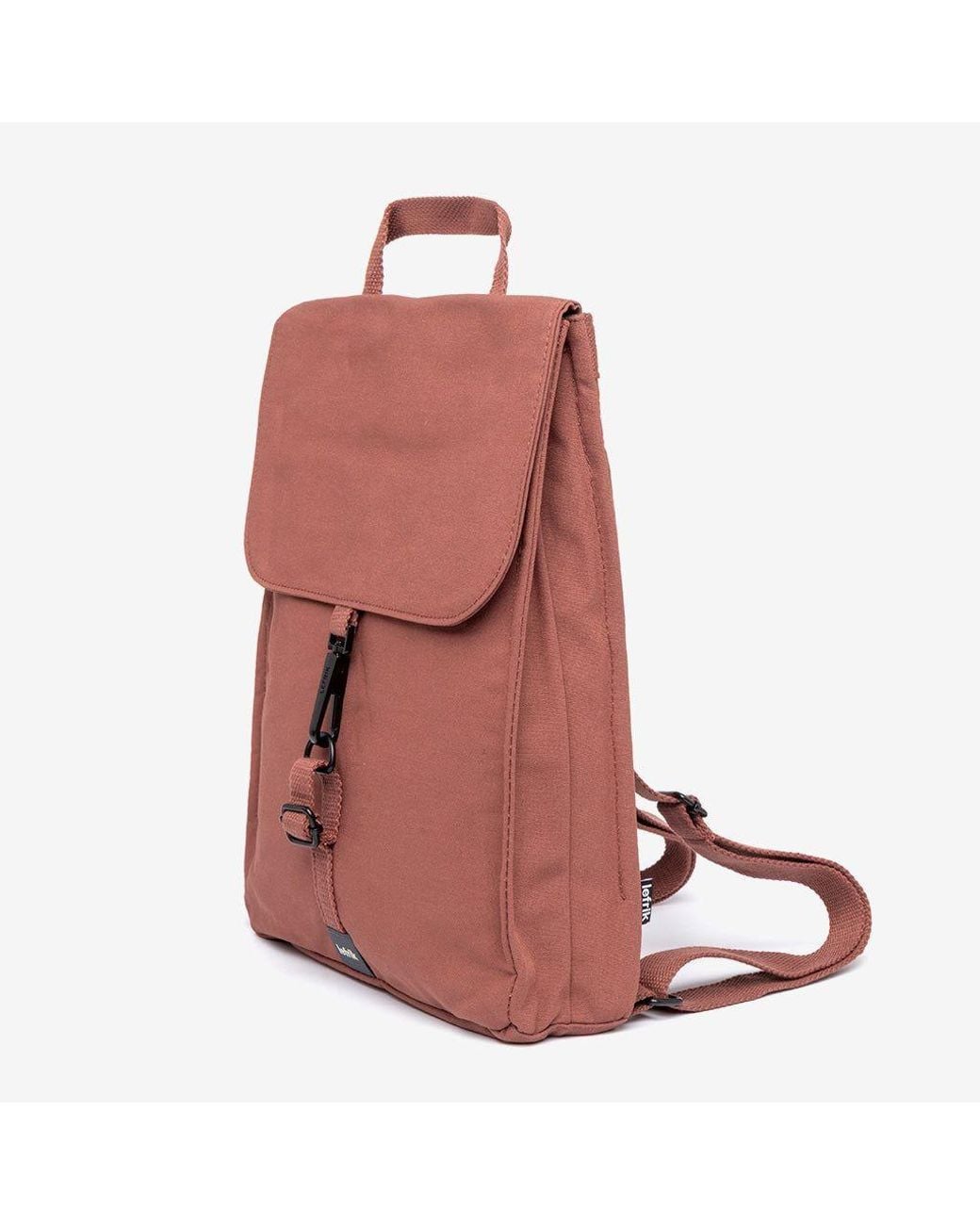 Lefrik Pink Handy Mini Backpack Bronze