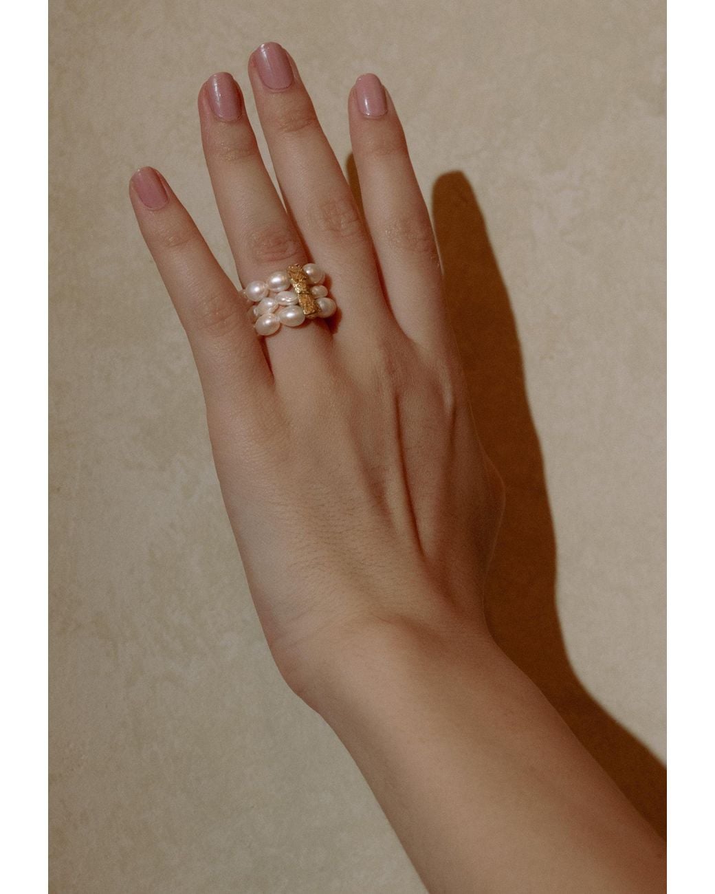 Lavani Jewels White Hikari Pearl Ring