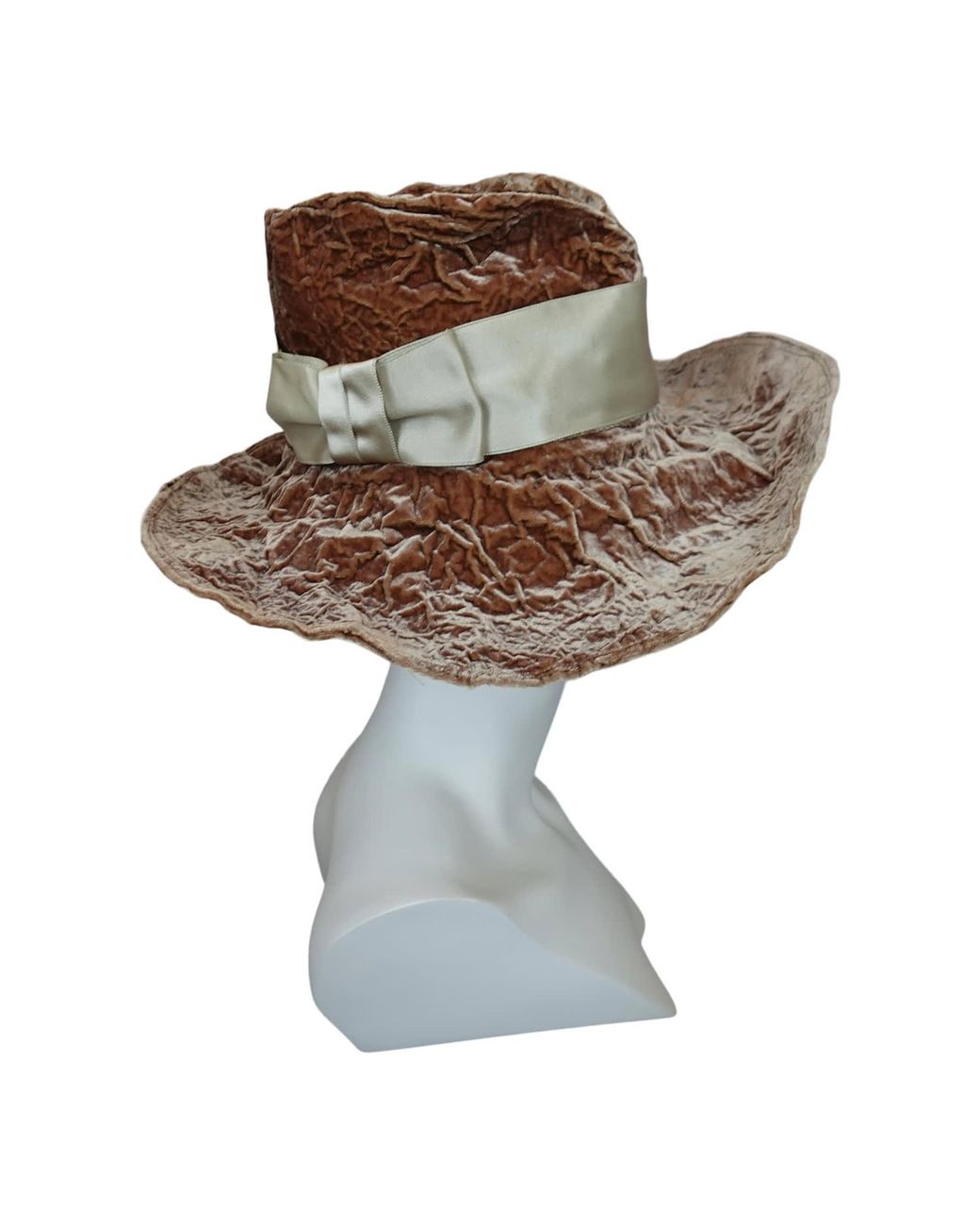 Romer Millinery Brown Neutrals Morphy Moldable Fedora