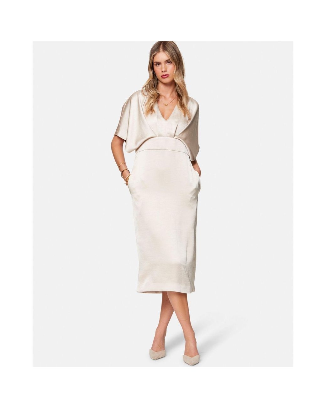 Helen Mcalinden Natural Neutrals Eabha Ivory Dress