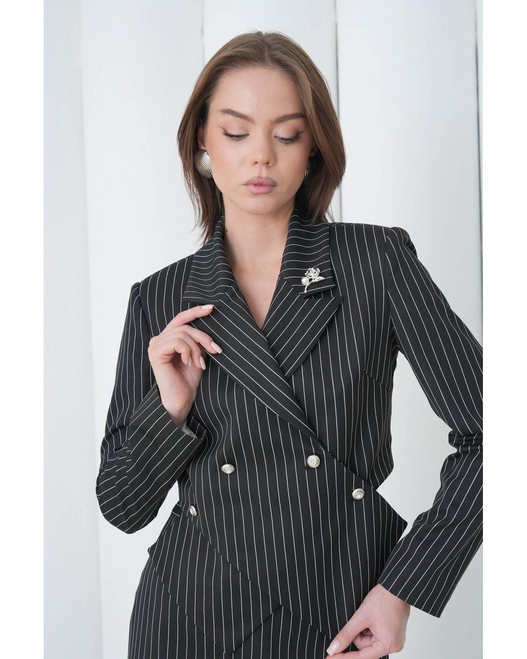 Lumina Eligma Black Sovereign Crop Jacket