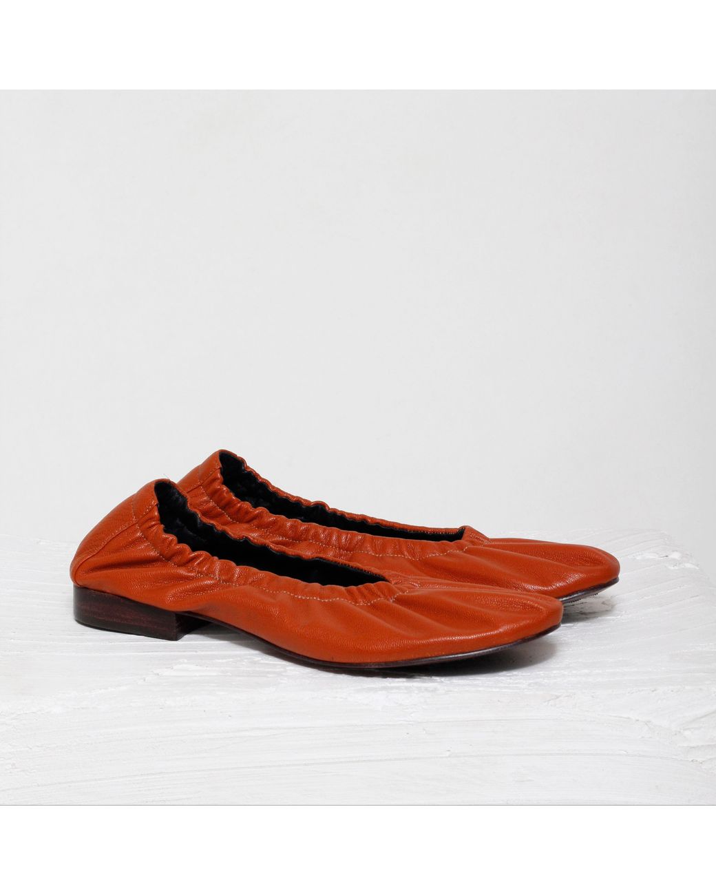 Mafalda Orange Tete Caramel Ballet Flats