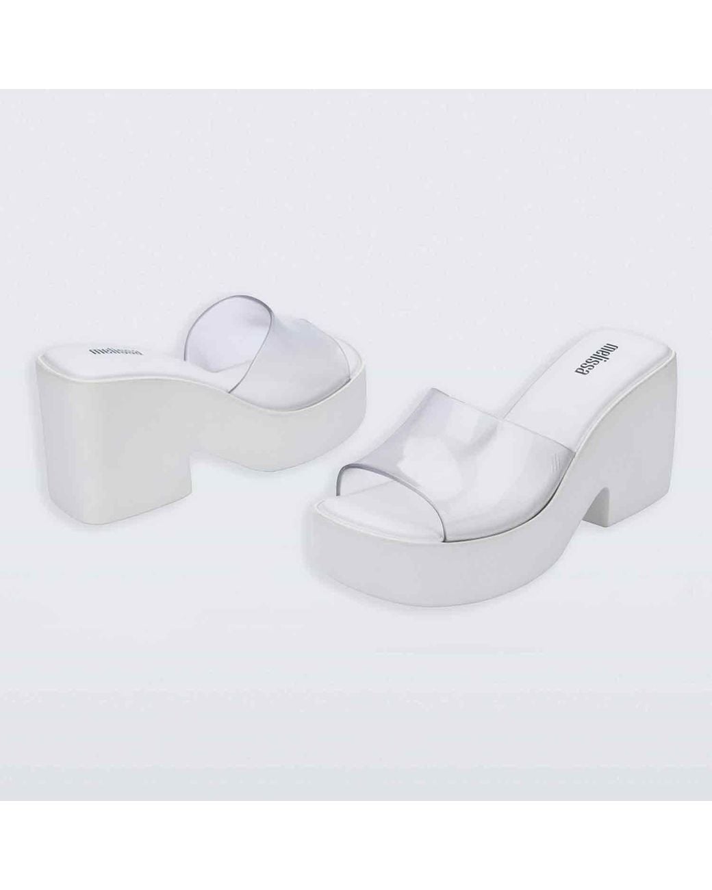 Melissa White Posh Platform Heel