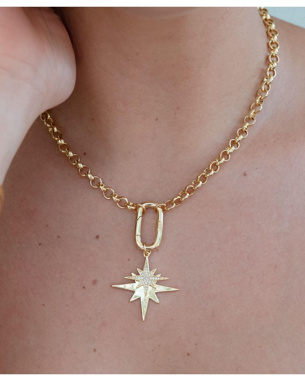 Adriana Pappas Designs Metallic Constellation Necklace