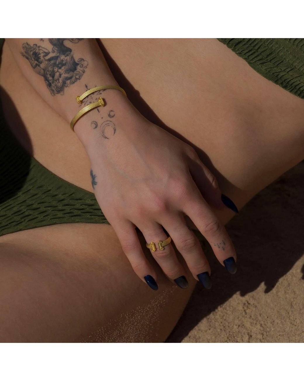 Ece London Metallic The Ionic Cuff