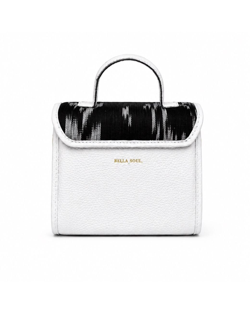Bella Soul Black Mini Crossbody Leather Bag