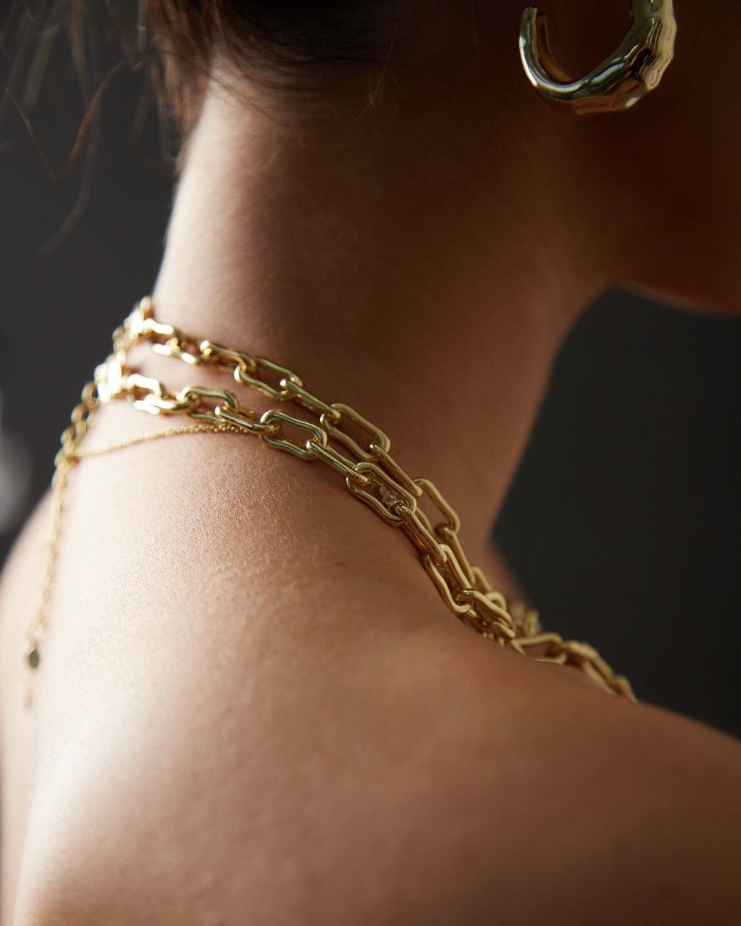 Crystals and Co Metallic Flow Link Set