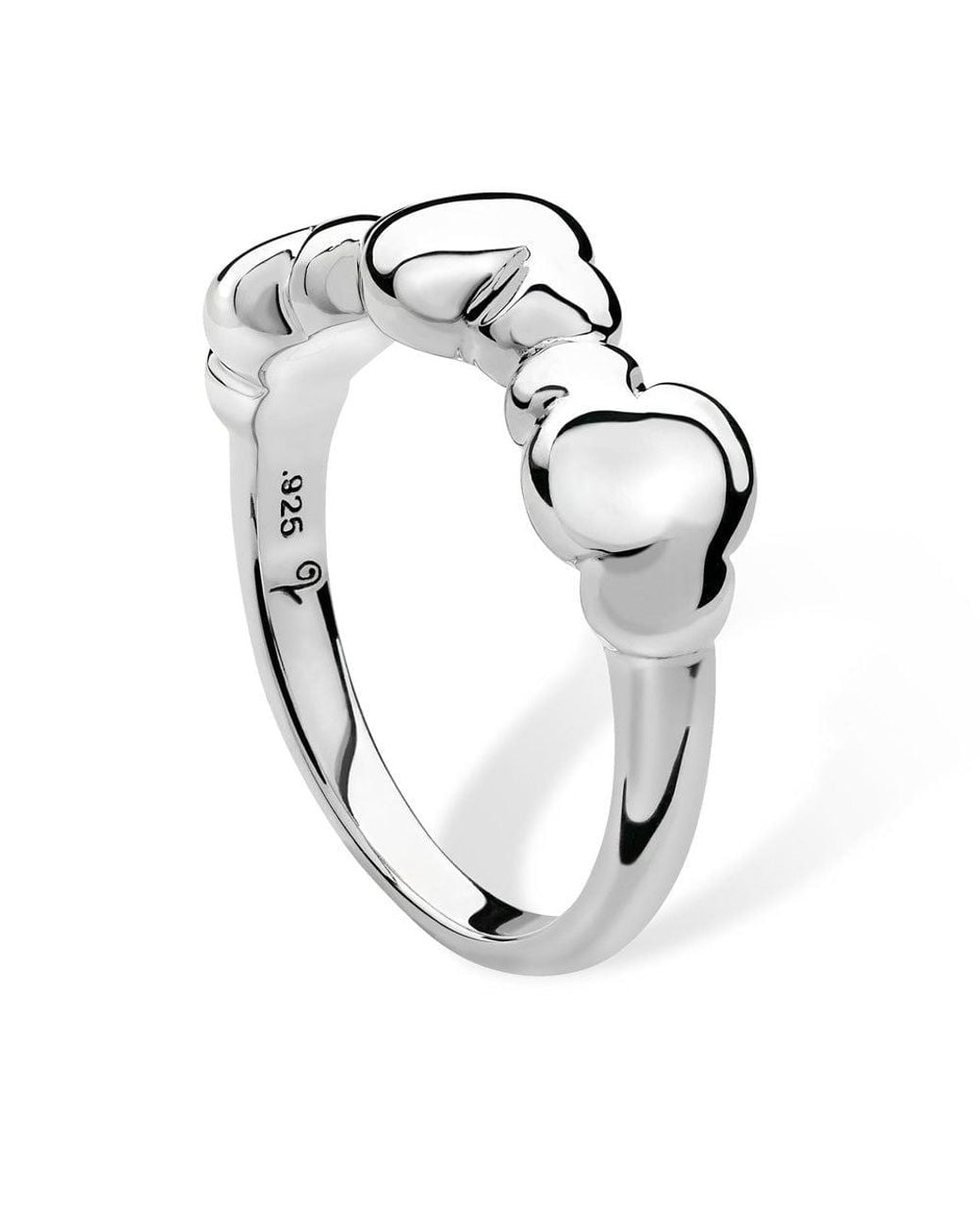 Lucy Quartermaine Metallic Cloud Ring