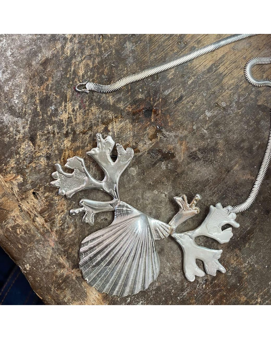 Raxada White Serena Necklace