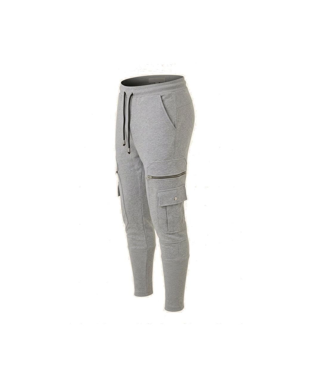 Ron Tomson Gray Destination Jogger Pants for men