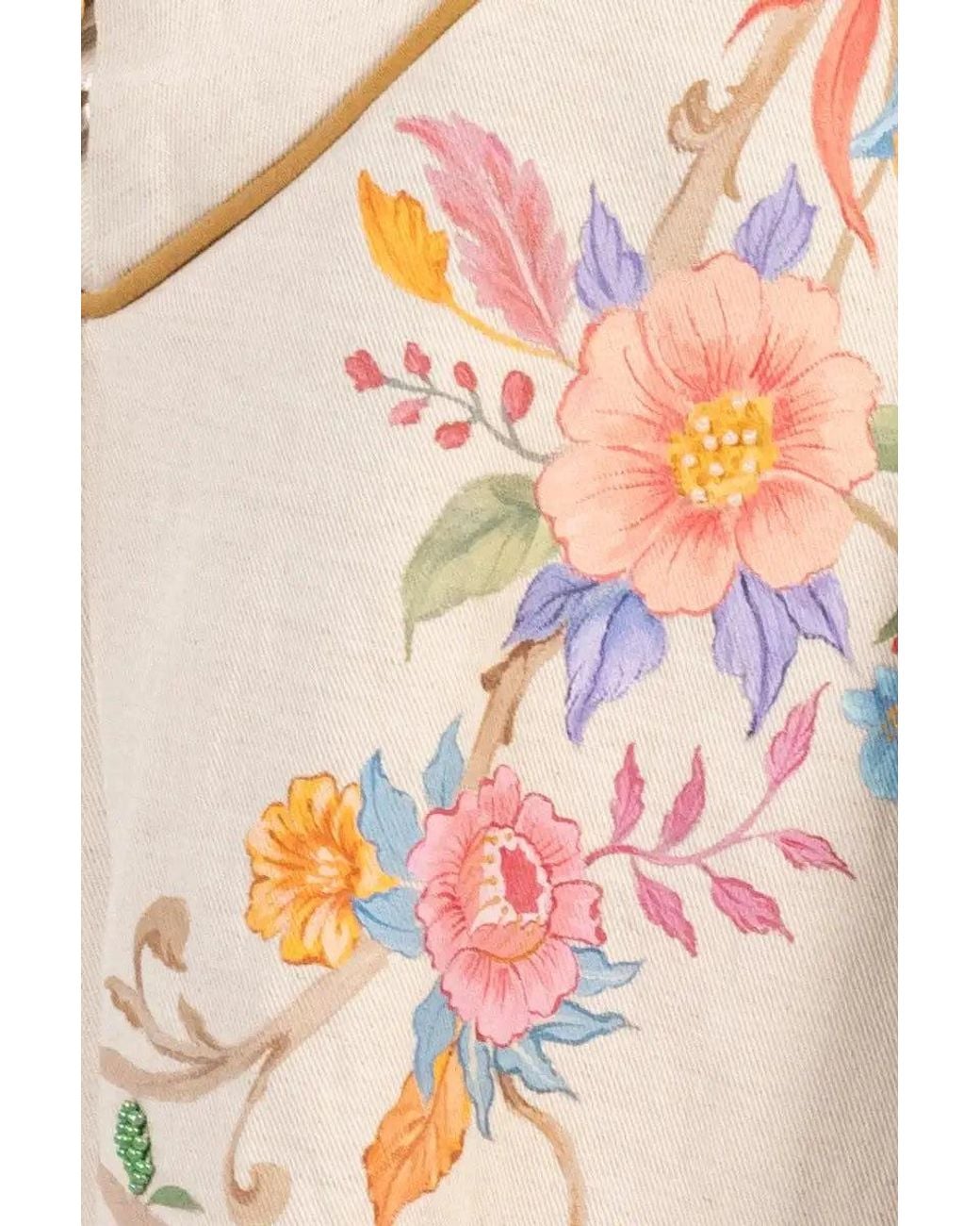 Rondooz Natural Neutrals Meadow Bloom