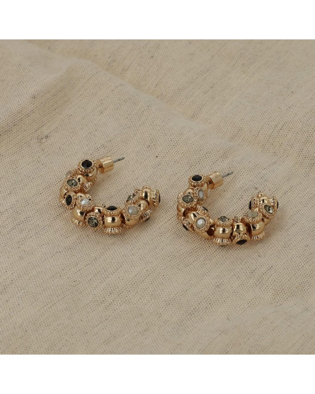Otazu Metallic Vintage Barrel Hoops Jet
