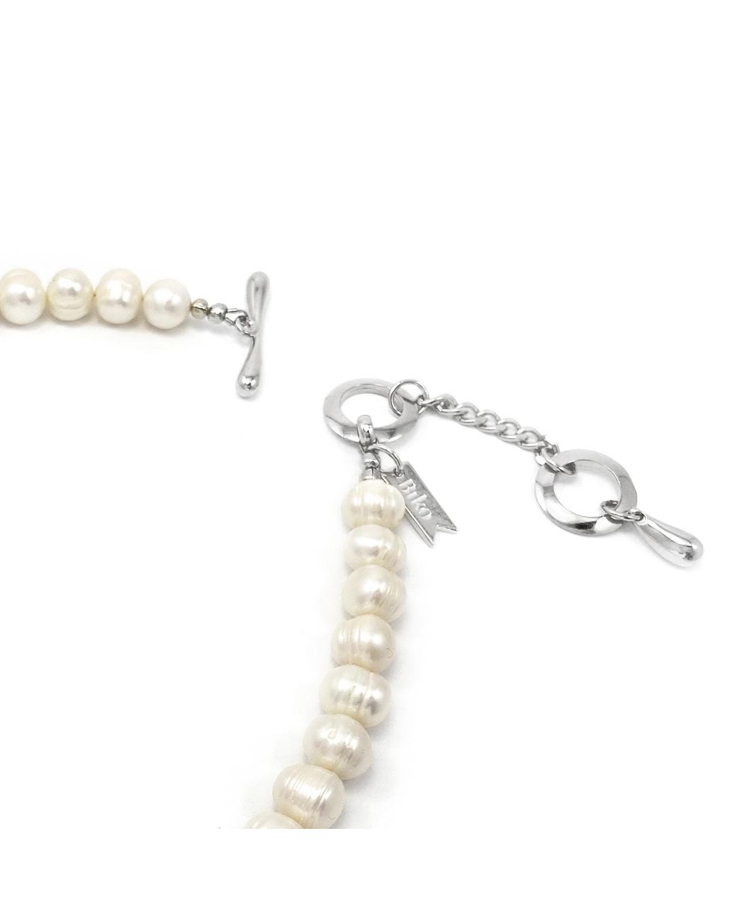 Biko Jewellery Metallic Paloma Pearl Collar
