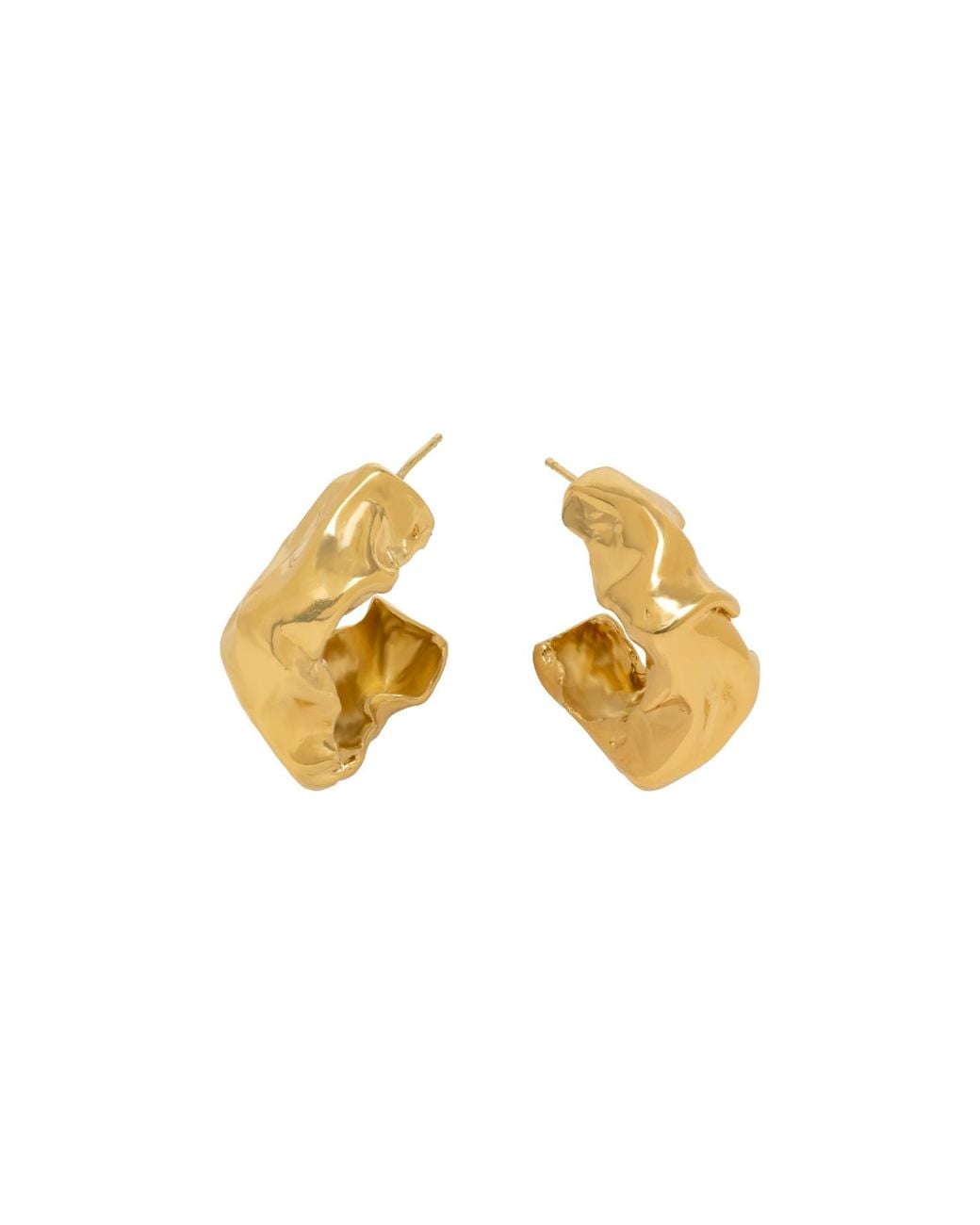 Lavani Jewels Metallic Jenner Hoops