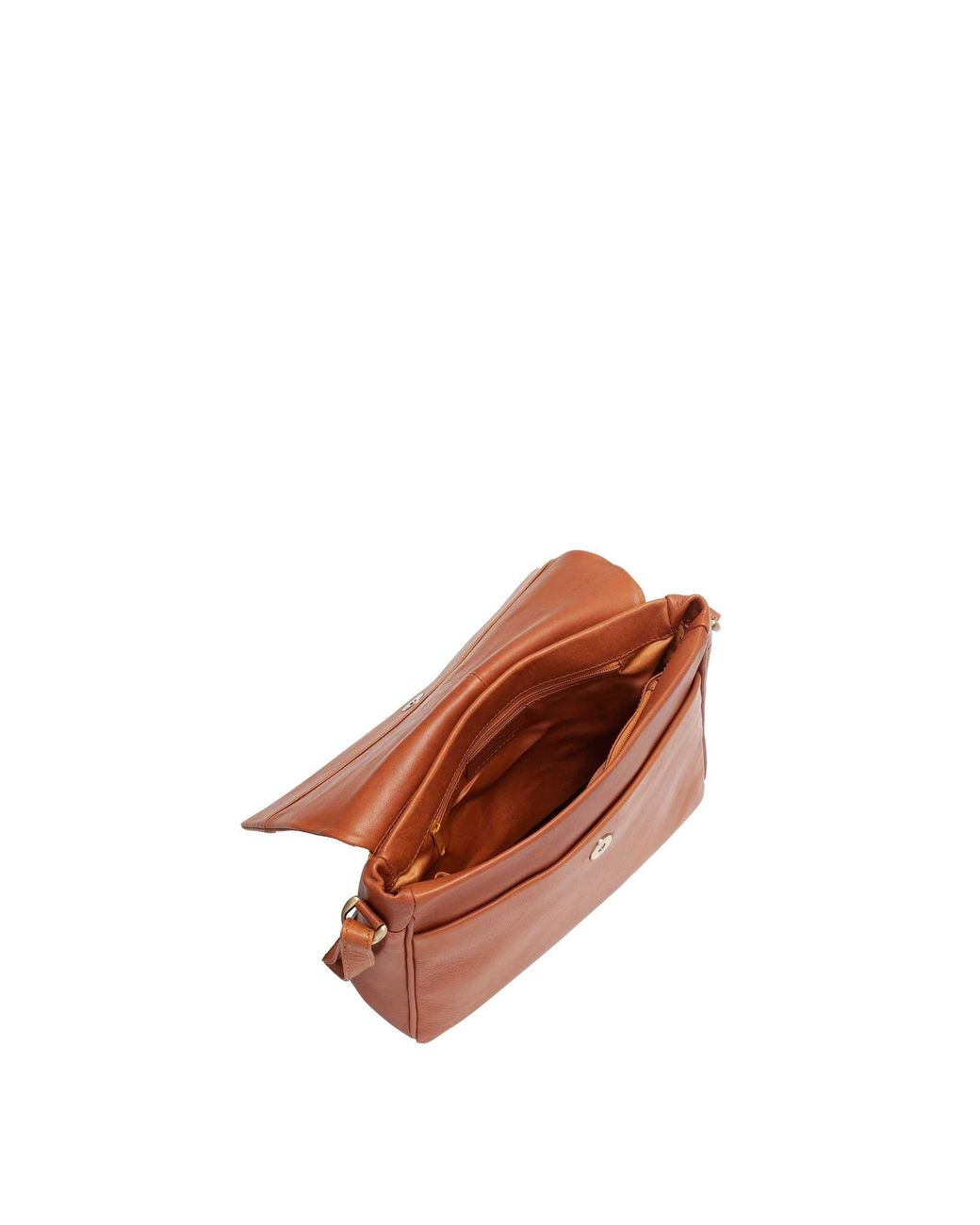 Lloyd Baker Brown Lavasa Leather Crossbody Bag