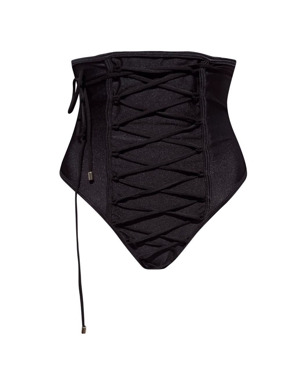 Animal Black Lacer Bikini Bottom