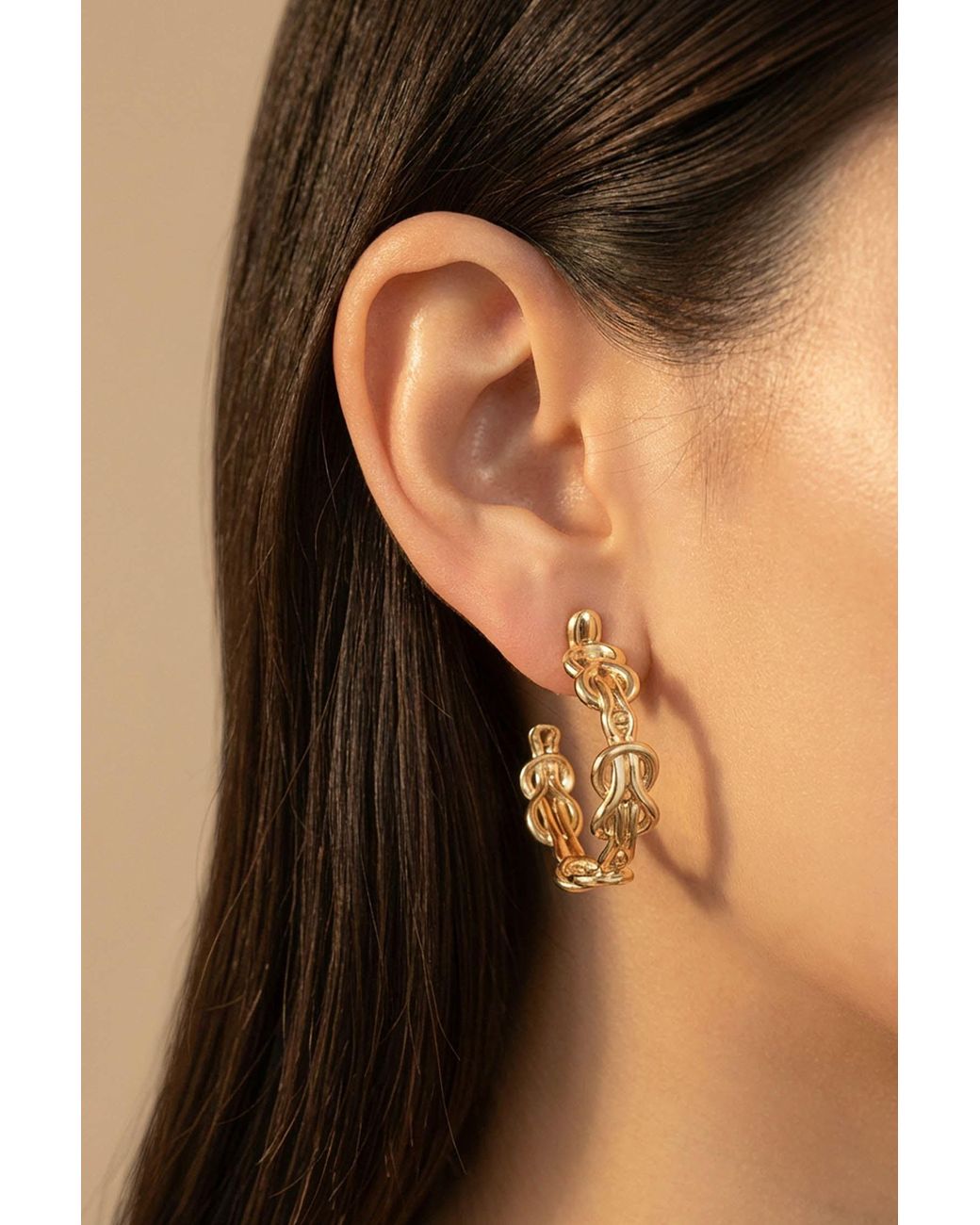 Astor & Orion Metallic Hecate Hoops
