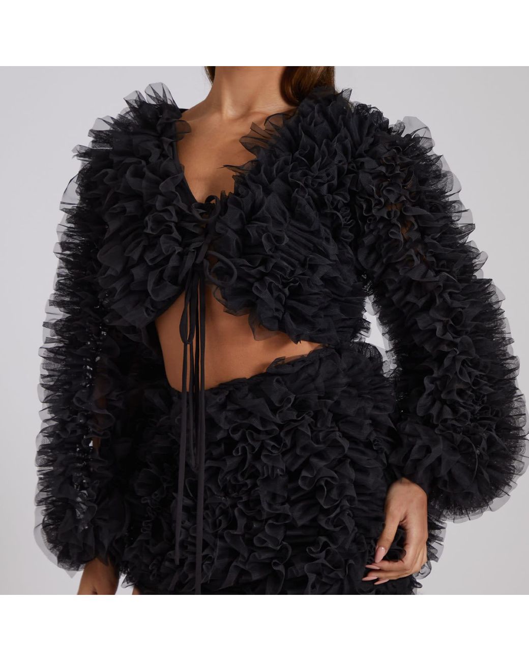 ROSIE BILLINGTON Black Billi Bomber Jacket