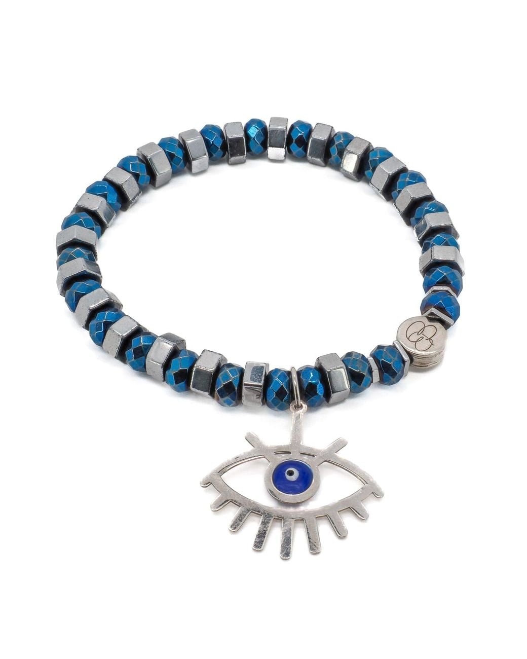Ebru Jewelry Blue Nazar Bracelet