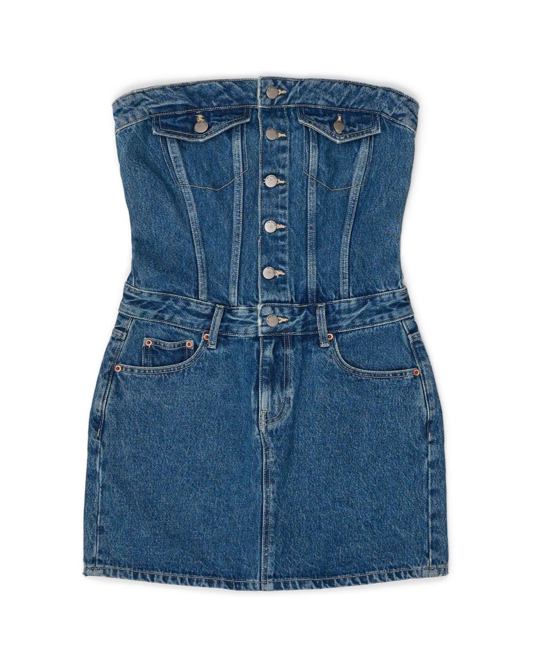 Dr. Denim Blue Carlisle Dress