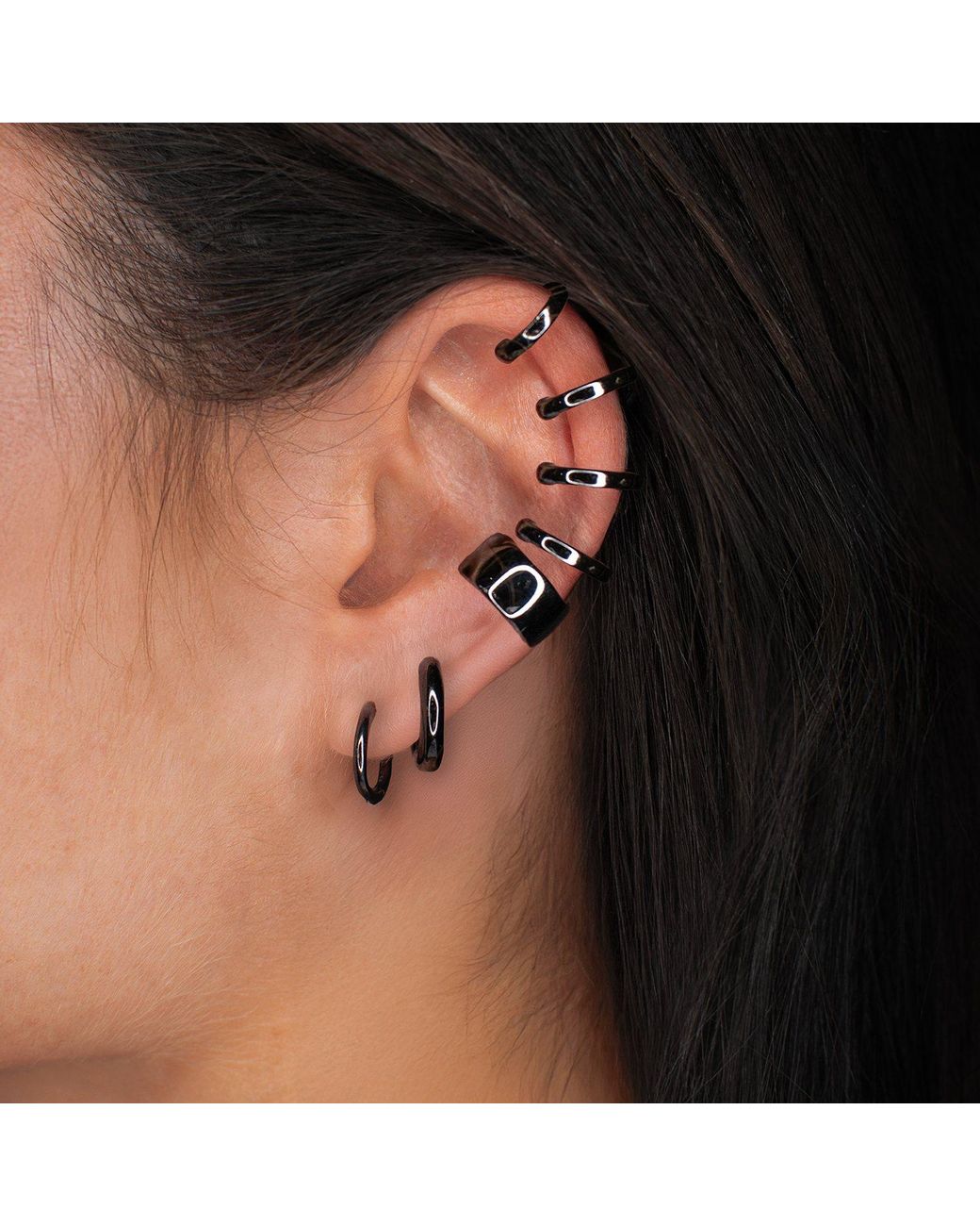 SALLY SKOUFIS Metallic Edge Alchemy Ear Cuff