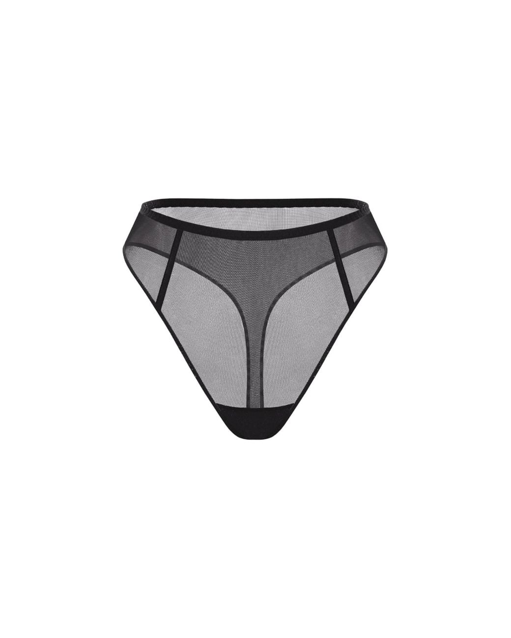 Zhilyova Gray Unnamed High-Waisted Thong