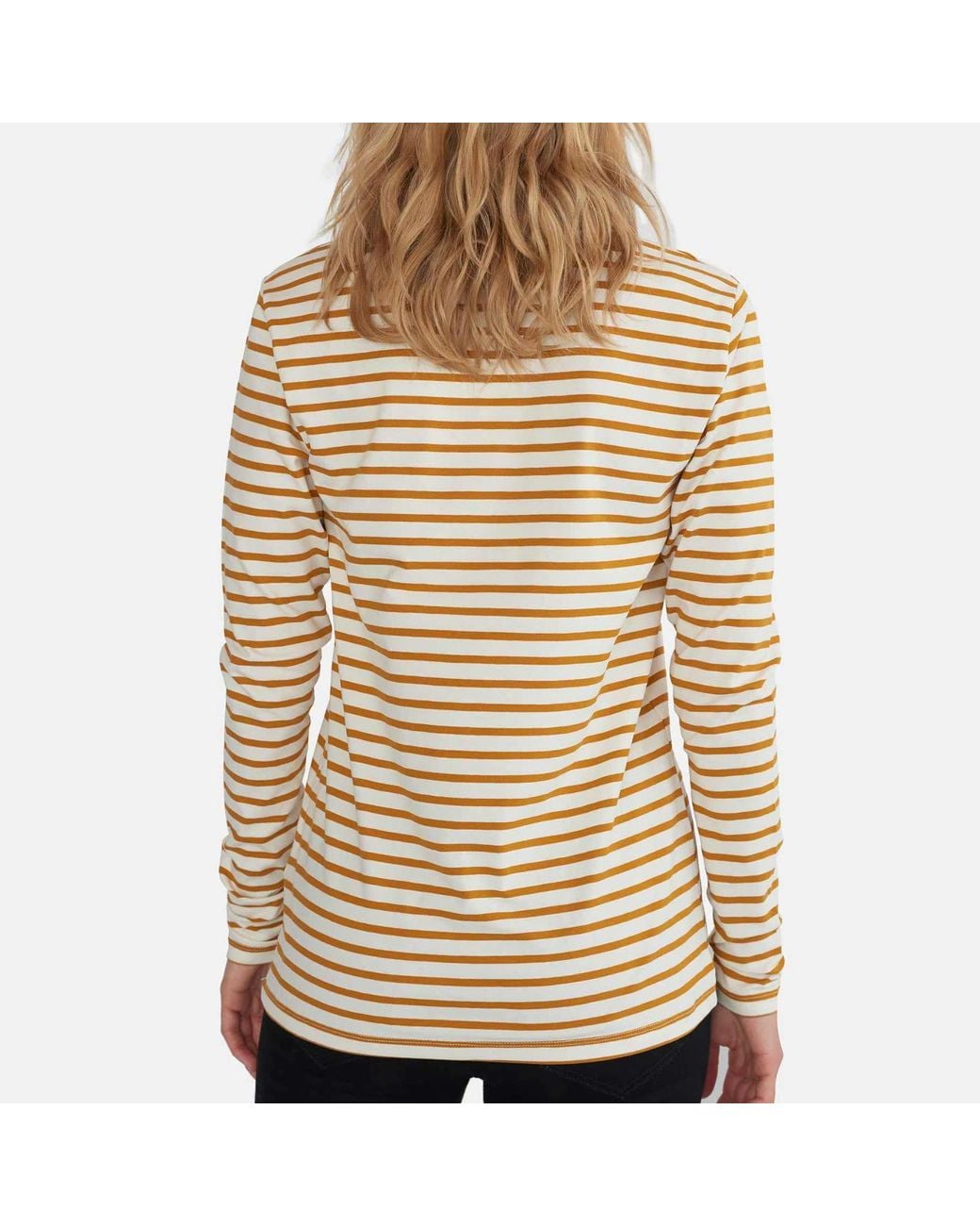 GROBUND Yellow Mulle Blouse