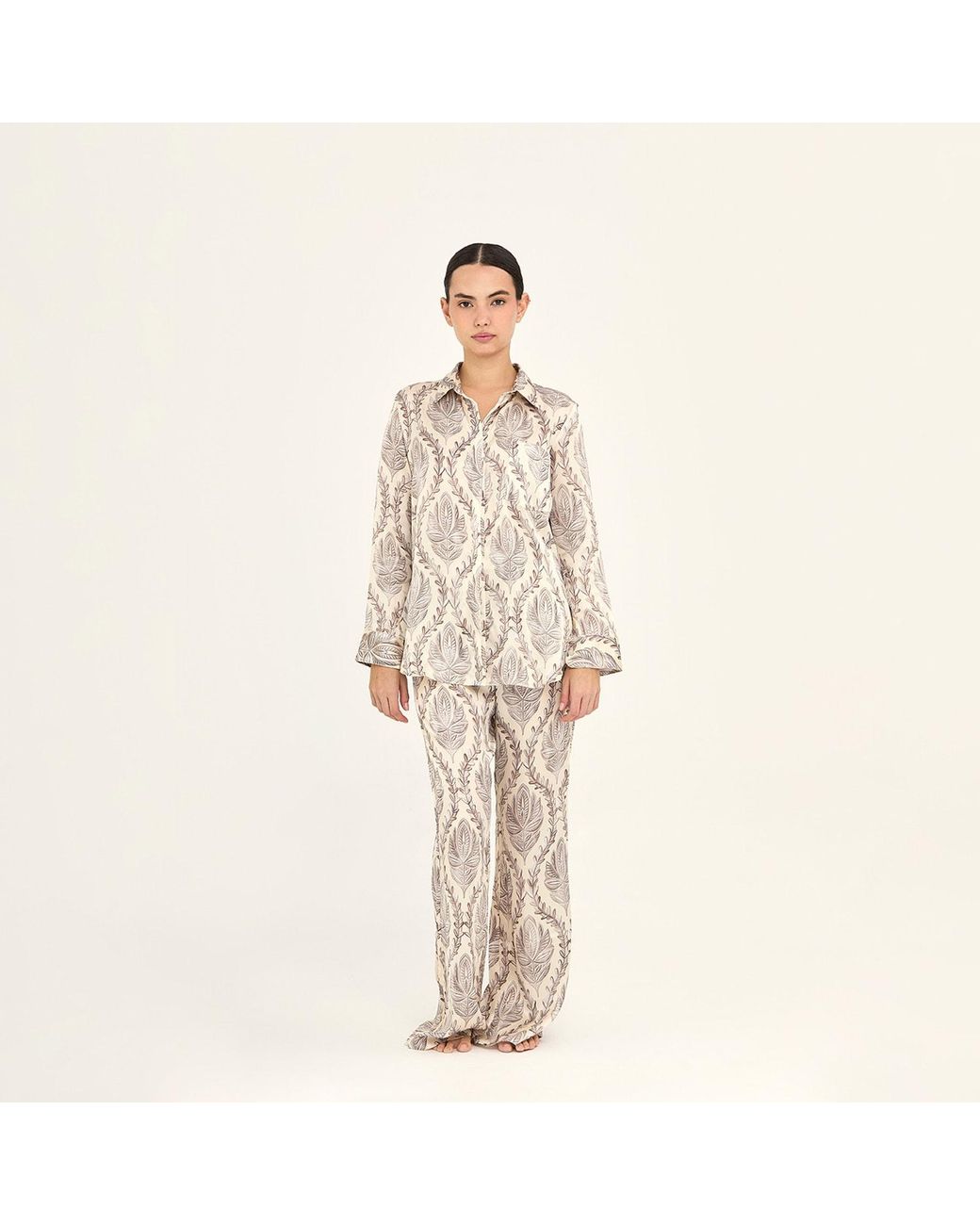 Aguaclara White Neutrals Sultana Pants